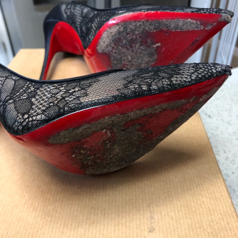 Christian Louboutin Pigalace 120mm sz 38.5 - Picture 5 of 8
